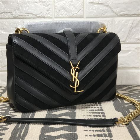 old vs new ysl college strap|ysl college bag.